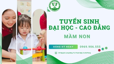 TUYỂN SINH ĐẠI HỌC CAO ĐẲNG NGÀNH MẦM NON